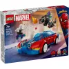 Lego Marvel 76279 Spider-Man lenktyninis automobilis ir Venom Green Goblin statomas rinkinys