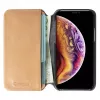 Telefono dėklas-piniginė Krusell Sunne, skirtas Apple iPhone 11 Pro Max – vintage nude, dėklas-lankstinukas su kortelių lizdais