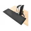 Multimedijos stovas ERGOTRON WorkFit-S Single HD su Worksurface+ — juoda, aukščio reguliavimas 58 cm, maks. apkrova 13,2 kg, ekranams iki 30 colių