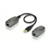 ATEN USB 2.0 ilgintuvas per Cat5e/6 kabelį (60 m), 31 mm, 63 mm, 21,9 mm, 170 g, 40 g, 20 g