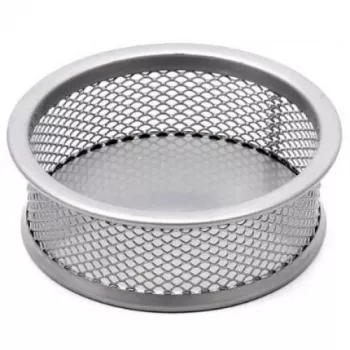 Forpus dėžutės detalė, sidabrinė, perforuotas metalas 1005-011