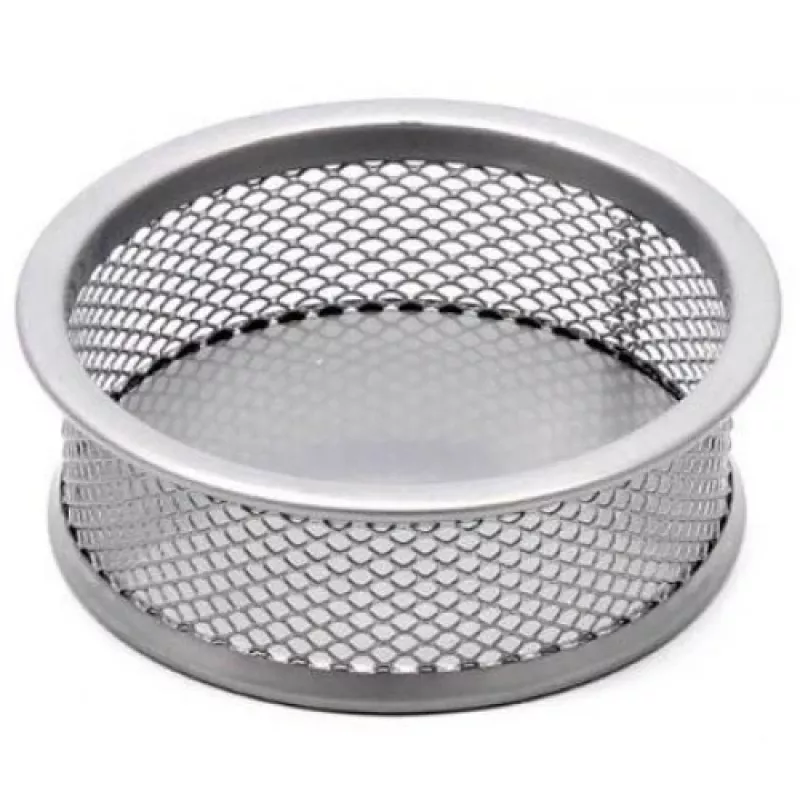 Forpus dėžutės detalė, sidabrinė, perforuotas metalas 1005-011