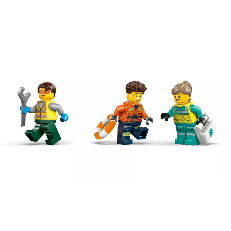 LEGO CITY 60505 Lėktuvas, techninės priežiūros sunkvežimis ir orlaivis Rem