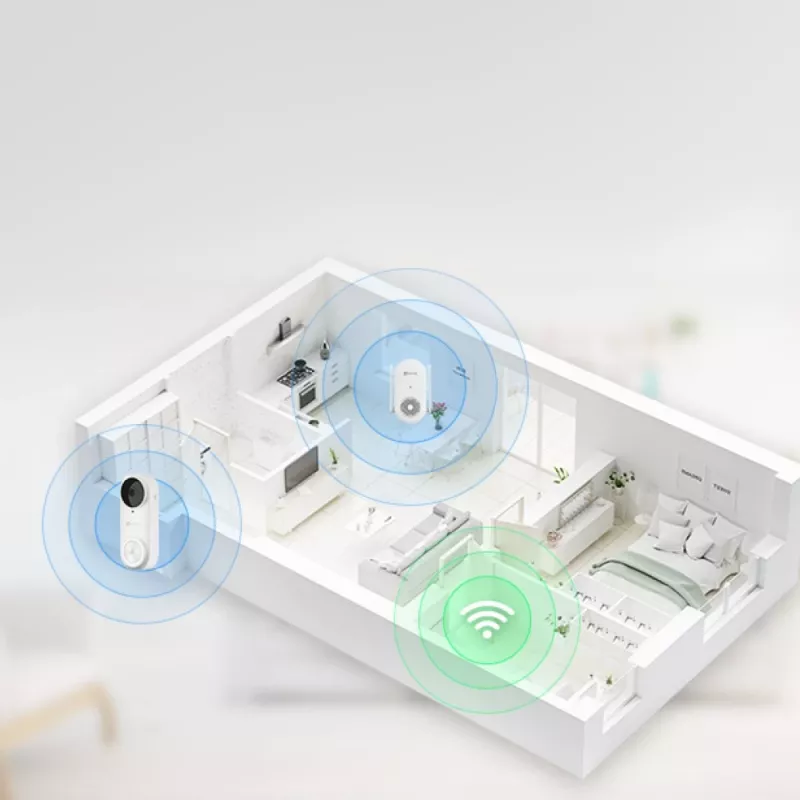 EZVIZ CH1 Smart Wi-Fi Chime for baterija-powered video doorbells