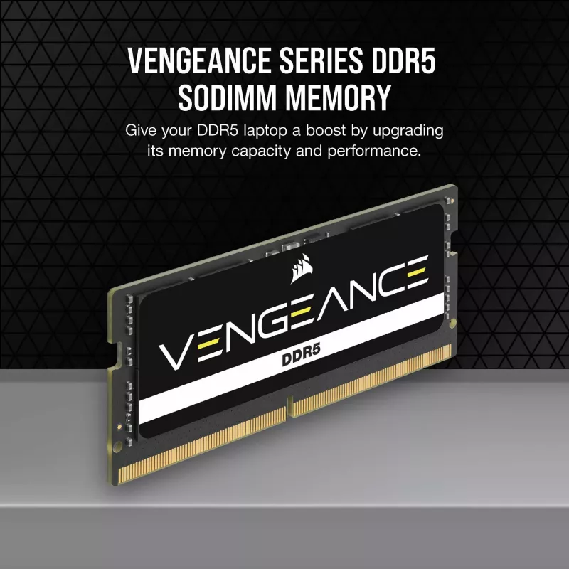 CORSAIR Vengeance - DDR5 - rinkinys - 96 GB 2 x 48 GB - SO DIMM 262 kontaktų - 2600 MHz / PC5-41600