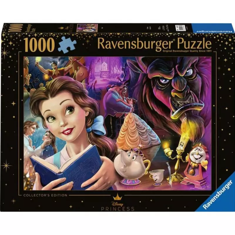 Dėlionė „Disney Princess Collector‘s Edition – Belle, Disney princesė“ (1000 dalių)