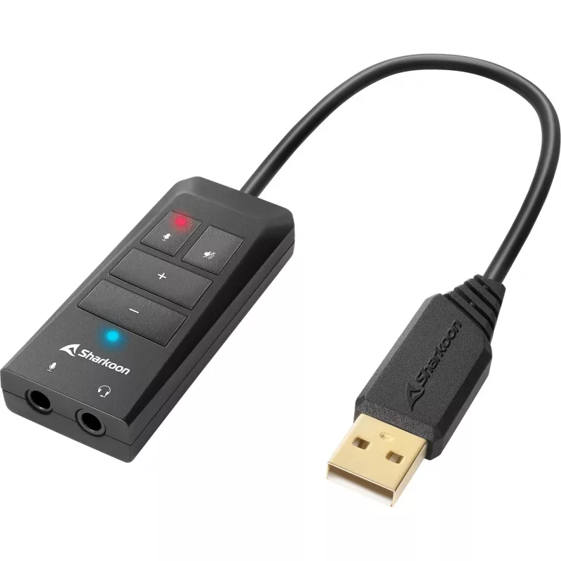 SHARKOON TECHNOLOGIE SB2 USB GARSO KORTELĖ (4044951034215)