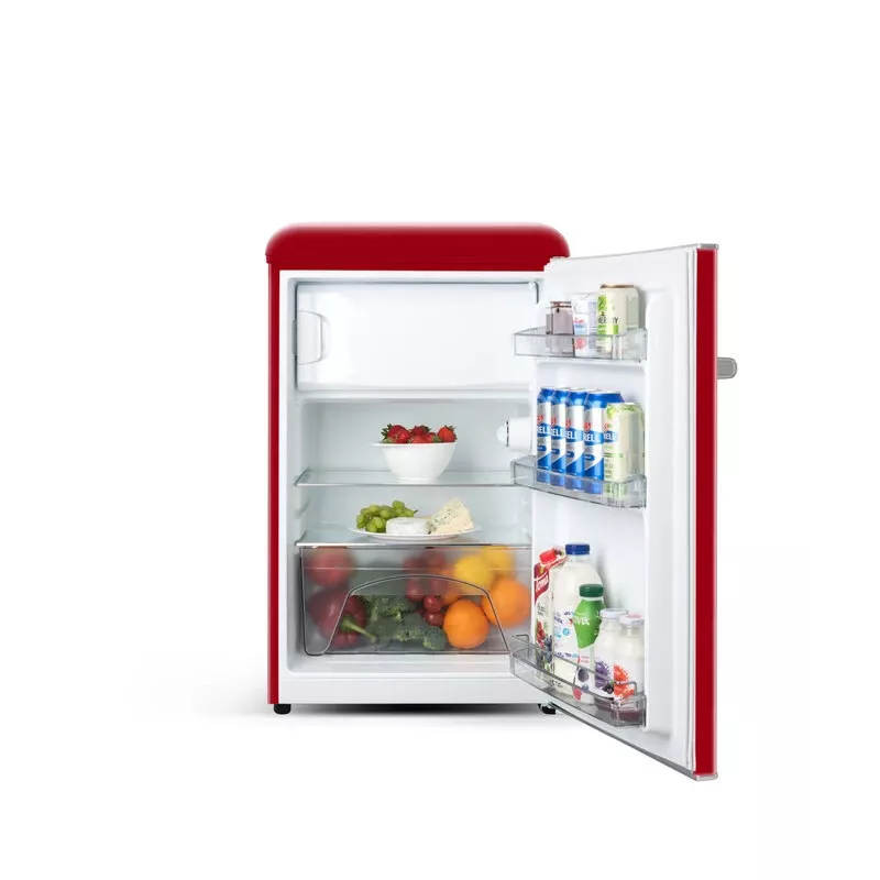 ETA | Šaldytuvas | ETA253690030E | Energinio efektyvumo klasė E | Laisvai pastatomas | Maisto saugojimo spinta | Aukštis 90 cm | Šaldytuvo naudingoji talpa 92 l | Šaldiklio naudingoji talpa 18 l | 38 dB | Raudonas