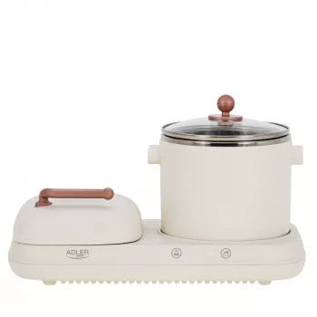 Adler 2-in-1 Breakfast Station | AD 6421 | 1320 W | 1 L | Programų skaičius 1