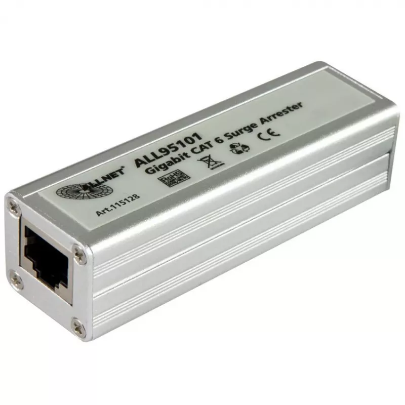 Viršįtampių slopintuvas ALLNET ALL95101 Sidabrinis