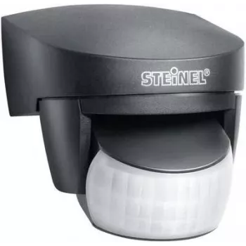 Judesio jutiklis Steinel 608811 — PIR buvimo detektorius, juodas, IP54