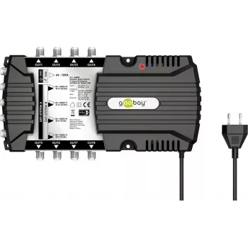 Goobay palydovinis multiswitch 9 įėjimai / 8 išėjimai (64880)