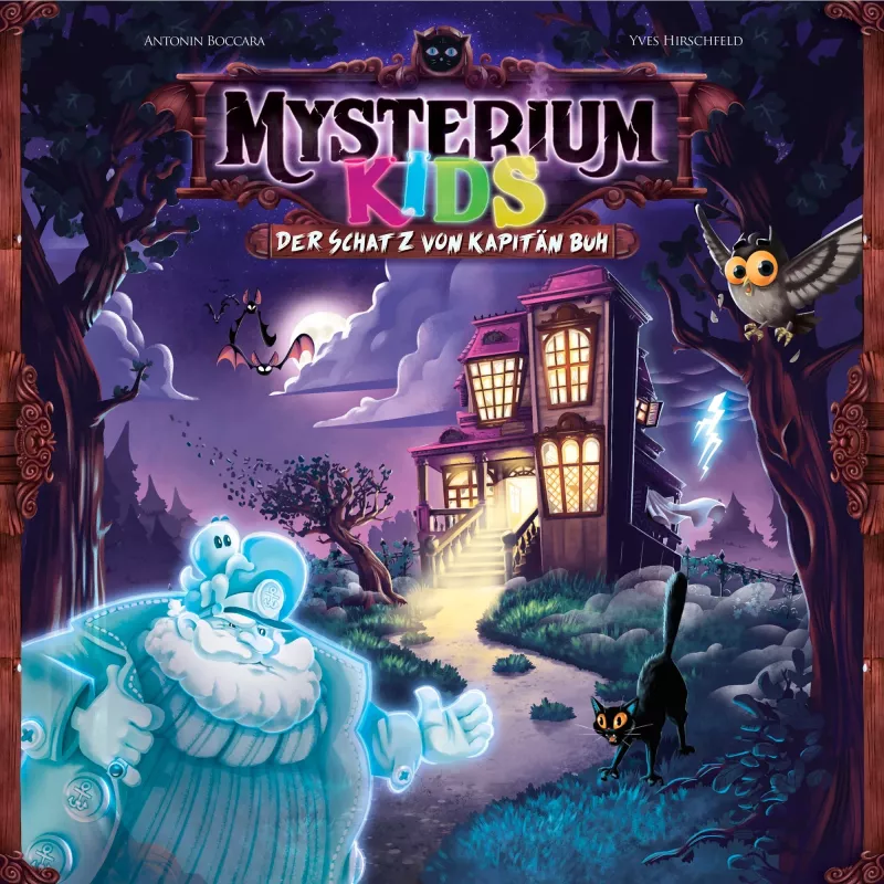 Mysterium Kids: kapitono Buh lobis, stalo žaidimas