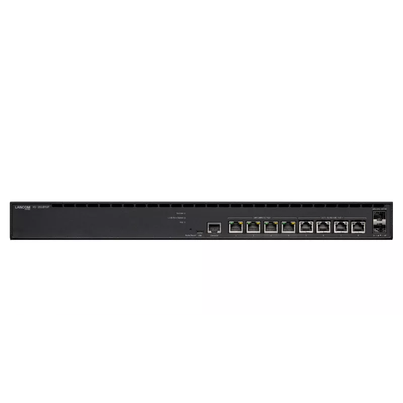 Valdomas komutatorius LANCOM XS-3510YUP L2/L3 2.5G 8 prievadai