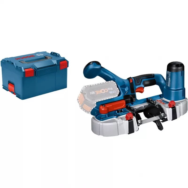 Bosch GCB 18V-63 CLC nešiojama juostinio pjūklo mašina 162 m/min Baterija