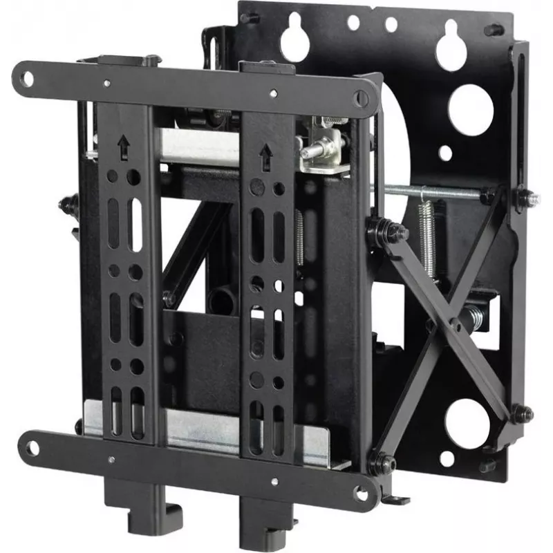 B-TECH sieninis laikiklis 200x200 -25kg iki 42''/ištraukiamas/juodas (BT8309/B V2)