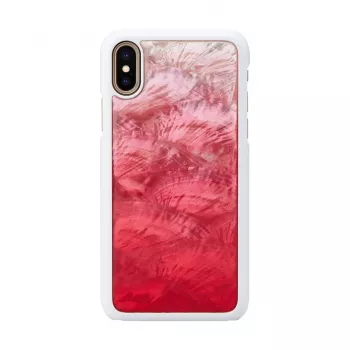 Telefono dėklas iKins, skirtas iPhone XS / iPhone X — Pink Lake White apsauginis dangtelis