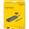 DeLOCK 63410 USB 3.2 Gen 1 Type-C šakotuvas 5000 Mbit/s Mėlynas