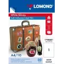Lipni PET plėvelė Lomond 1708461 A4 Balta Blizgi, 10 lapų