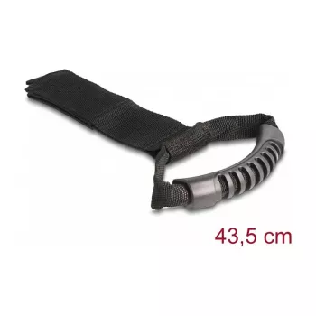 DeLOCK nešiojimo dirželis L 435 x P 50 mm juodas 2 vnt.