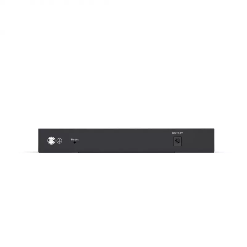 Ruijie Networks RG-ES209GC-P tinklo komutatorius Valdomas Gigabit Ethernet (10/100/1000) Power over Ethernet (PoE) Juodas