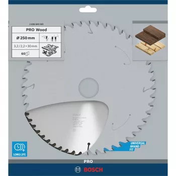 Bosch Optiline mediniai diskiniai pjūklų peiliai, 2,2 mm