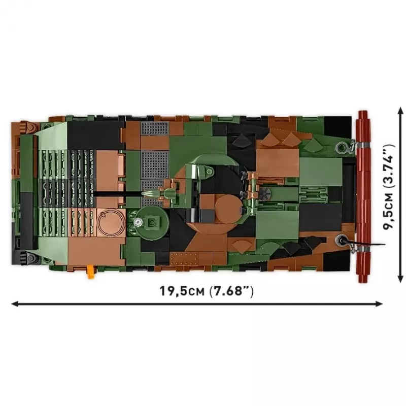 Cobi Armed Forces BWP-1 2630 — lenkų/ukrainiečių amfibinio pėstininkų kovos mašinos modelio rinkinys