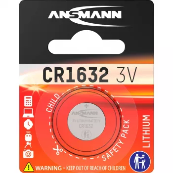 ANSMANN 1516-0004 Mygtukinė baterija CR1632 3V ličio