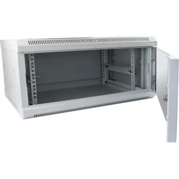 Prie sienos tvirtinama spinta ALLNET ALL-SMC6412GRAU 12U, 50 kg talpa, raktinis užraktas, pilka