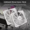 Ventiliatorius Corsair RS140 14 cm Baltas 330-1700 RPM