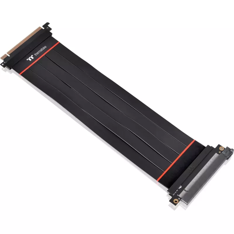 “Thermaltake” vidinis PCI-E maitinimo kabelis AC-058-CO1OTN-C1, PCI-E x16 (Gen4), 0,3 m, juodas