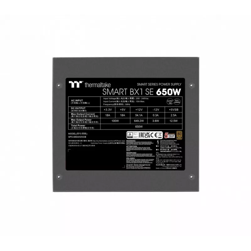 Maitinimo blokas THERMALTAKE PS-TTP-0650NNSABE-1 650W ATX