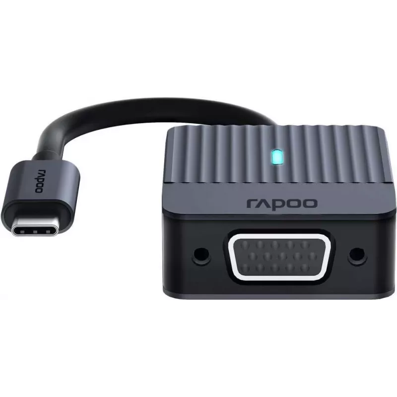 Rapoo UCA-1003 0,15 m USB Type-C VGA (D-Sub) juodas (00217684)