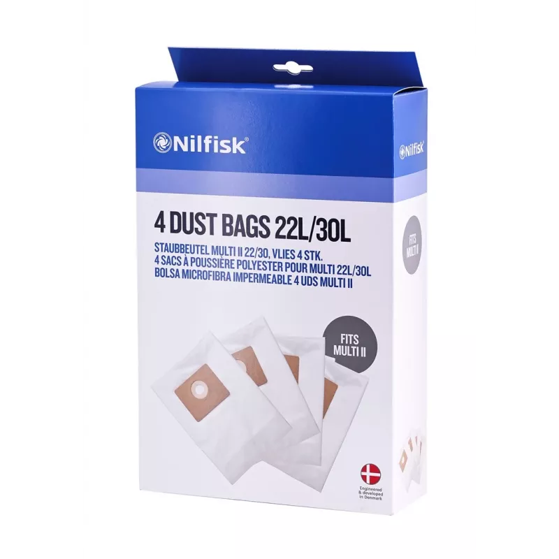 Nilfisk 107417195 Drum vacuum Dulkių maišelis