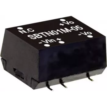 Maitinimo adapteris MEAN WELL SBTN01N-15 1 W 15 V Įvestis 21.6–26.4 V