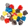Klaviatūros jungikliai Keychron G36 geltoni plastikiniai Hot-Swappable