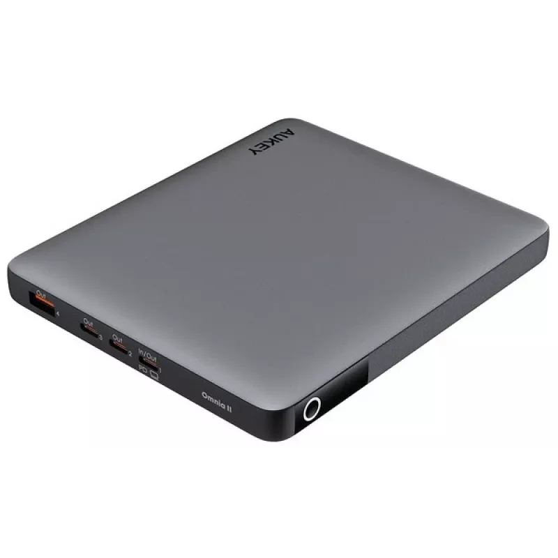 AUKEY Sprint X 20000mAh 100W nešiojamojo kompiuterio maitinimo blokas su PD3.0 - pilka