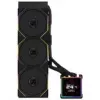 AiO skysčio aušintuvas lian li HydroShift II LCD-S 360mm su RGB ir LCD ekranu