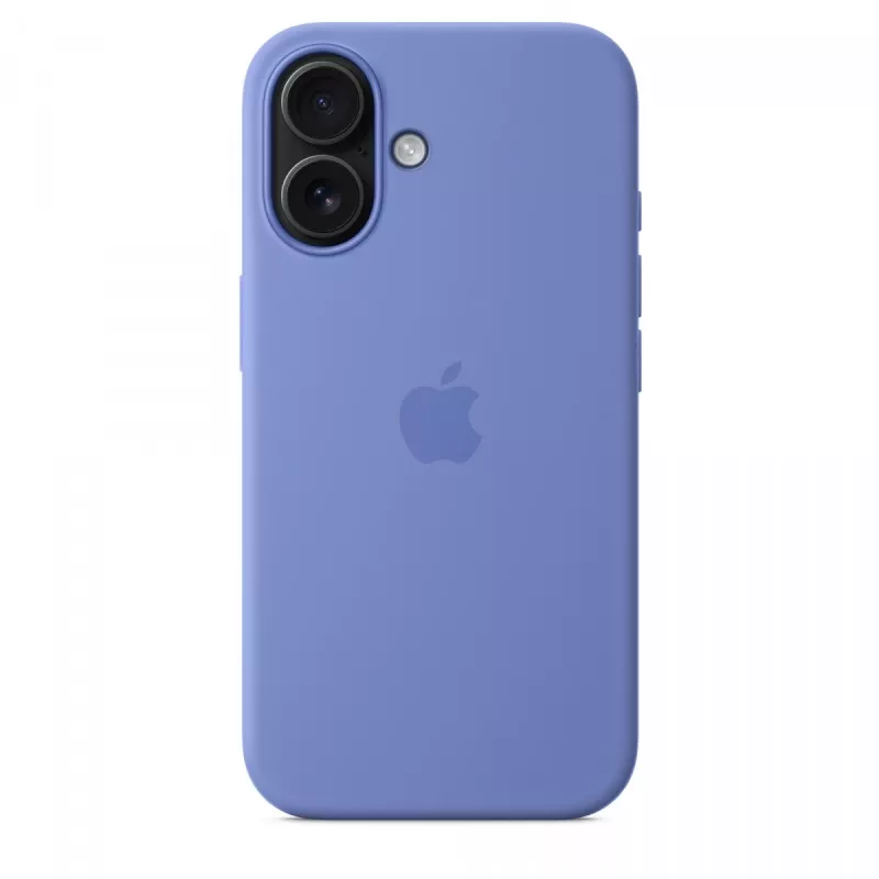 iPhone 16 silikoninis dėklas su MagSafe – Periwinkle