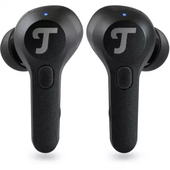 Teufel AIRY TWS Pro ausinės belaidės į ausis įdedamos skambučiams / muzikai Bluetooth juodos