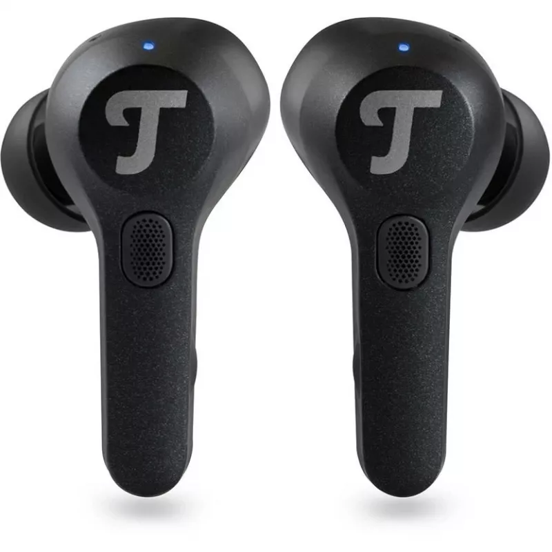 Teufel AIRY TWS Pro ausinės belaidės į ausis įdedamos skambučiams / muzikai Bluetooth juodos