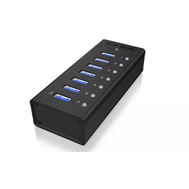 ICY BOX IB-AC618 USB 3.2 Gen 1 (3.1 Gen 1) Type-B 5000 Mbit/s Juoda