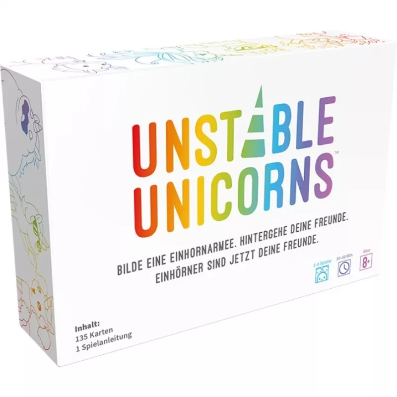 Unstable Unicorns, kortų žaidimas