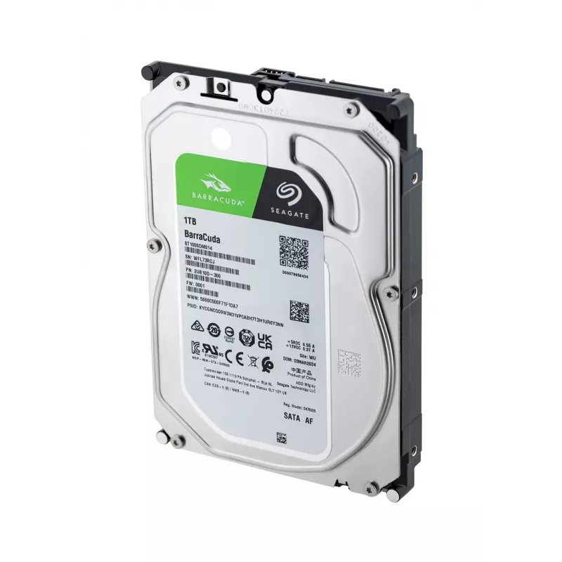 Seagate Barracuda ST1000DM014 vidinis kietasis diskas 1 TB 7200 RPM 256 MB 3,5 colio Serial ATA III