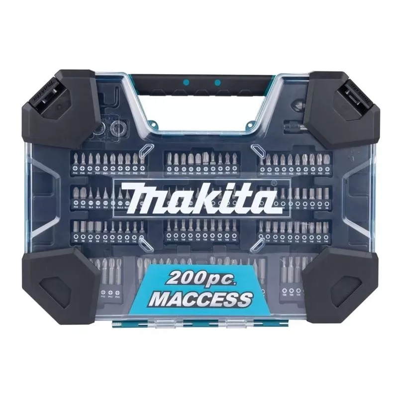 Grąžtų ir suktuvų antgalių rinkinys Makita 200