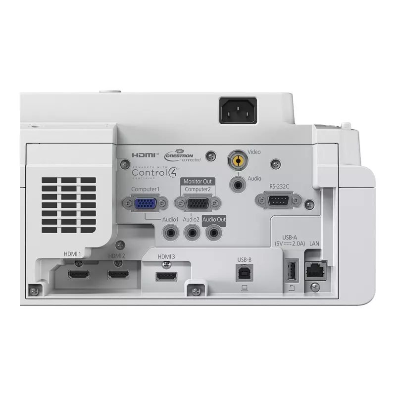 Epson EB-760W itin trumpo atstumo projektorius 4100 ANSI liumenų 3LCD 1080p (1920x1080) Balta