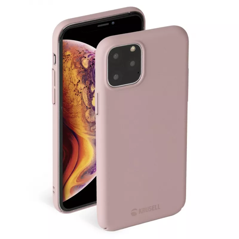 Dėklas Krusell Sandby iPhone 11 Pro rožinis
