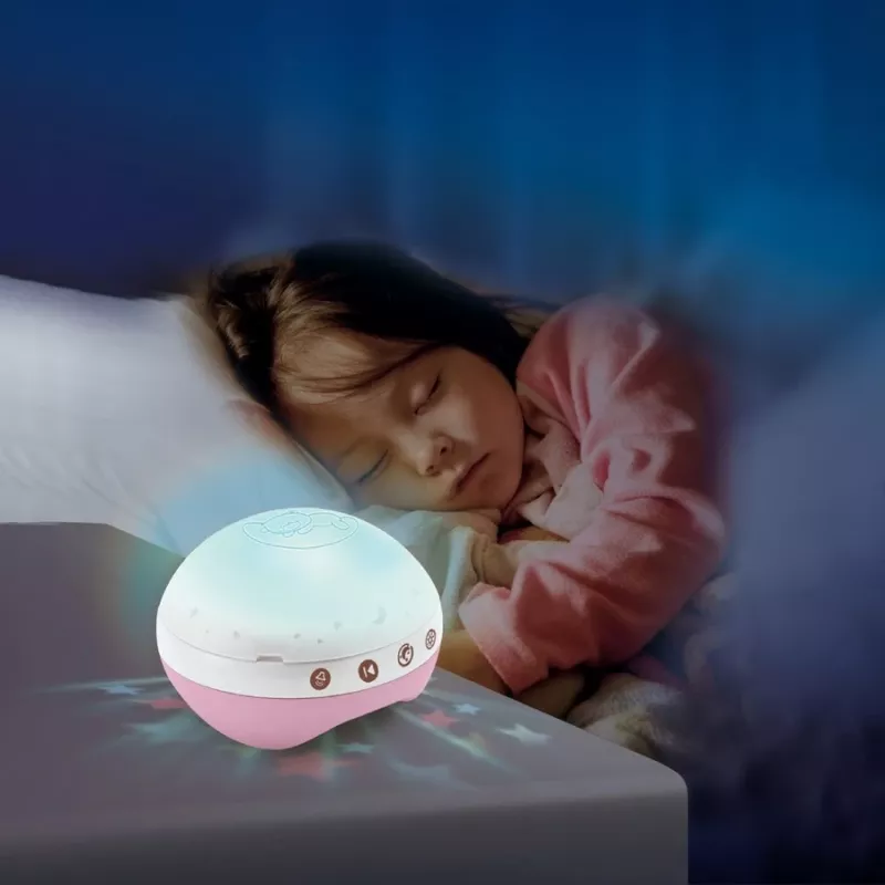 Kūdikių muzikinė dėžutė B-kids 3in1 Infantino 150302050 — pudrinė rožinė, 3-in-1 raminantis žaislas