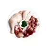 Drėgnas kačių ėdalas 3coty 02 vištienos 180 g maišelis — suaugusioms katėms, visavertis ėdalas, 19% baltymų, 7% riebalų, 70,2% drėgmės