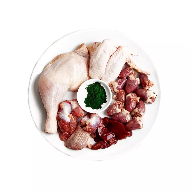 Drėgnas kačių ėdalas 3coty 02 vištienos 180 g maišelis — suaugusioms katėms, visavertis ėdalas, 19% baltymų, 7% riebalų, 70,2% drėgmės
